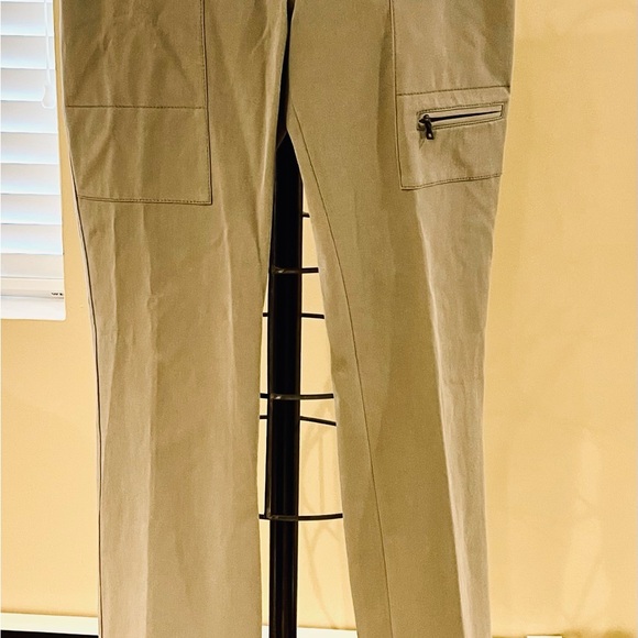 Prada size 42 made in Italy medium thick cotton pants - Picture 7 of 9